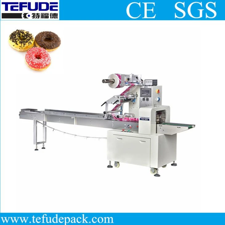 Bread Lárétt Pillow Pökkun Machine