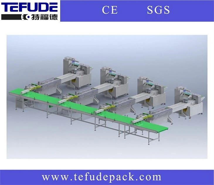 Automatic Feeding And Packing Line  Packaging Machine Line  For Chocolate Bars